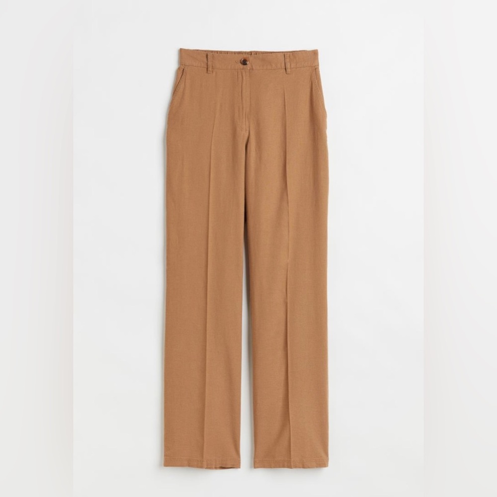 Brand new with tags H&M Linen Blend straight pants